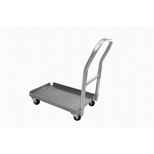 Prairie View Industries Prairie View D18326-HAND Bun Dough - Pan with Handle Aluminum Flat Dollies; 32 x 18 x 28 in. D18326-HAND - main